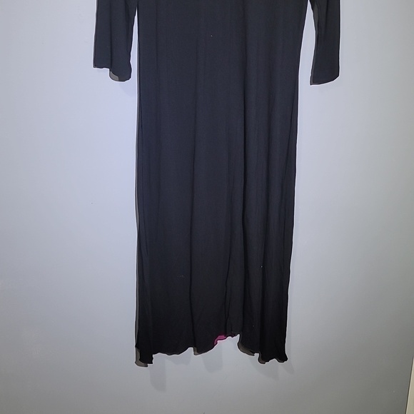 Vintage 90s Multicolor Block Color Maxi Dress - Picture 8 of 8